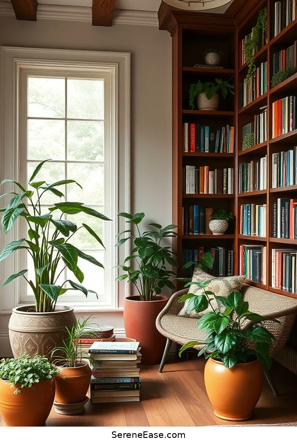 17 Ways to Incorporate Jewel Tones in Modern Farmhouse Library Style ...