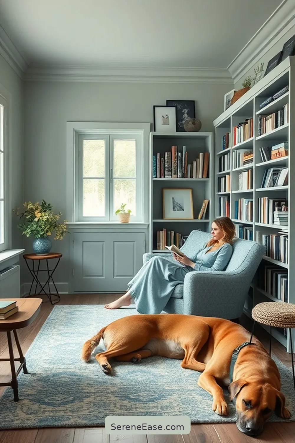 18 Earth Tone Color Schemes for a Modern Farmhouse Library Style ...