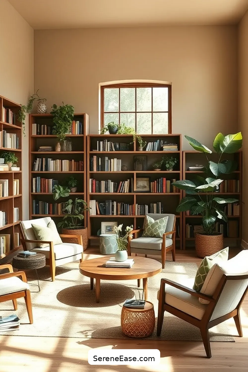 18 Earth Tone Color Schemes for a Modern Farmhouse Library Style ...