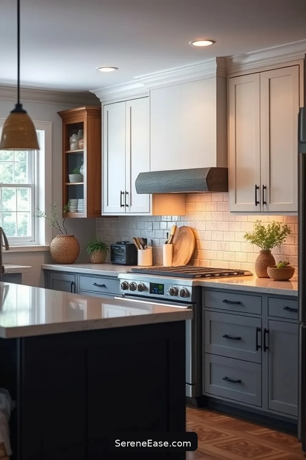 20 Ways to Achieve Monochromatic Kitchen in Modern Farmhouse Style ...