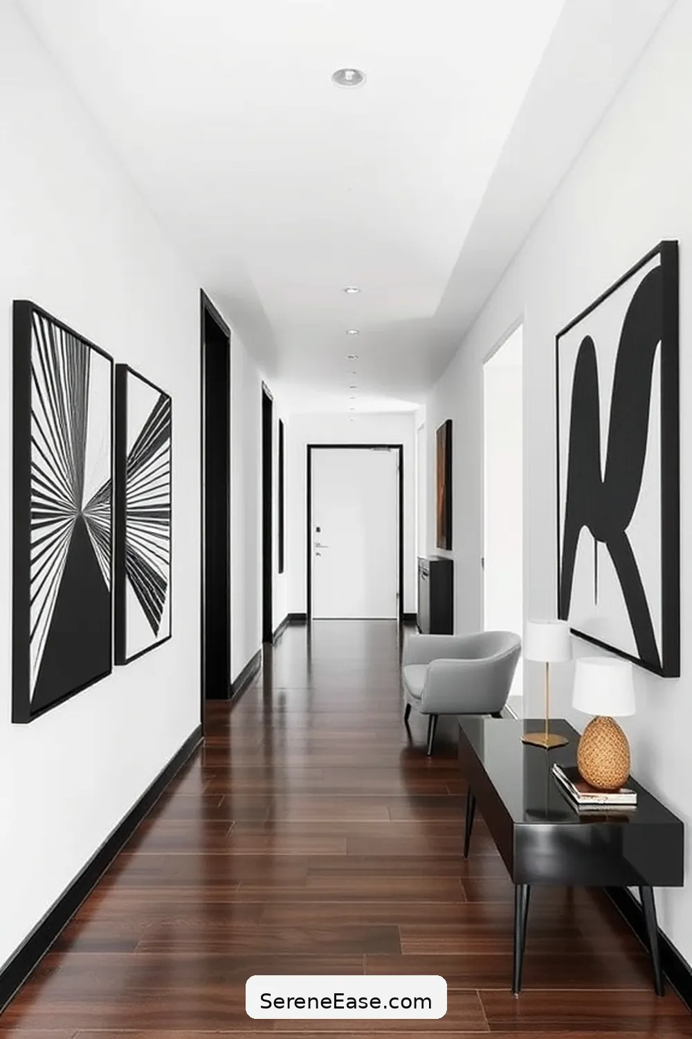 21 Ways to Incorporate Black and White Style in a Mid-Century Modern ...