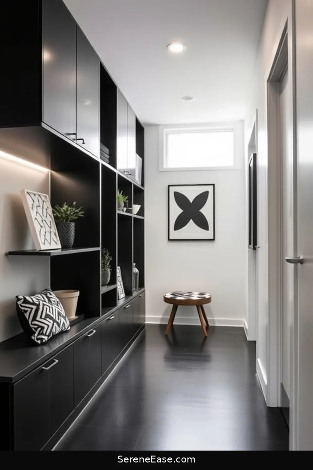 21 Ways to Incorporate Black and White Style in a Mid-Century Modern ...