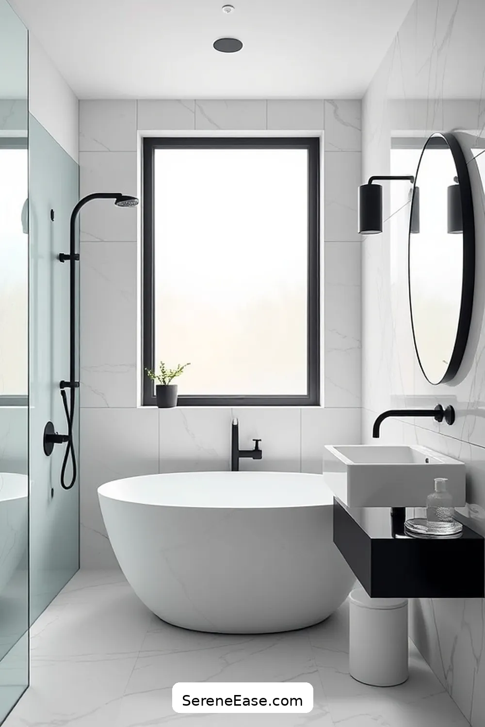 View of 37+ Scandinavian Bathroom Ideas ( NATURAL FEEL ) - Bathrooms